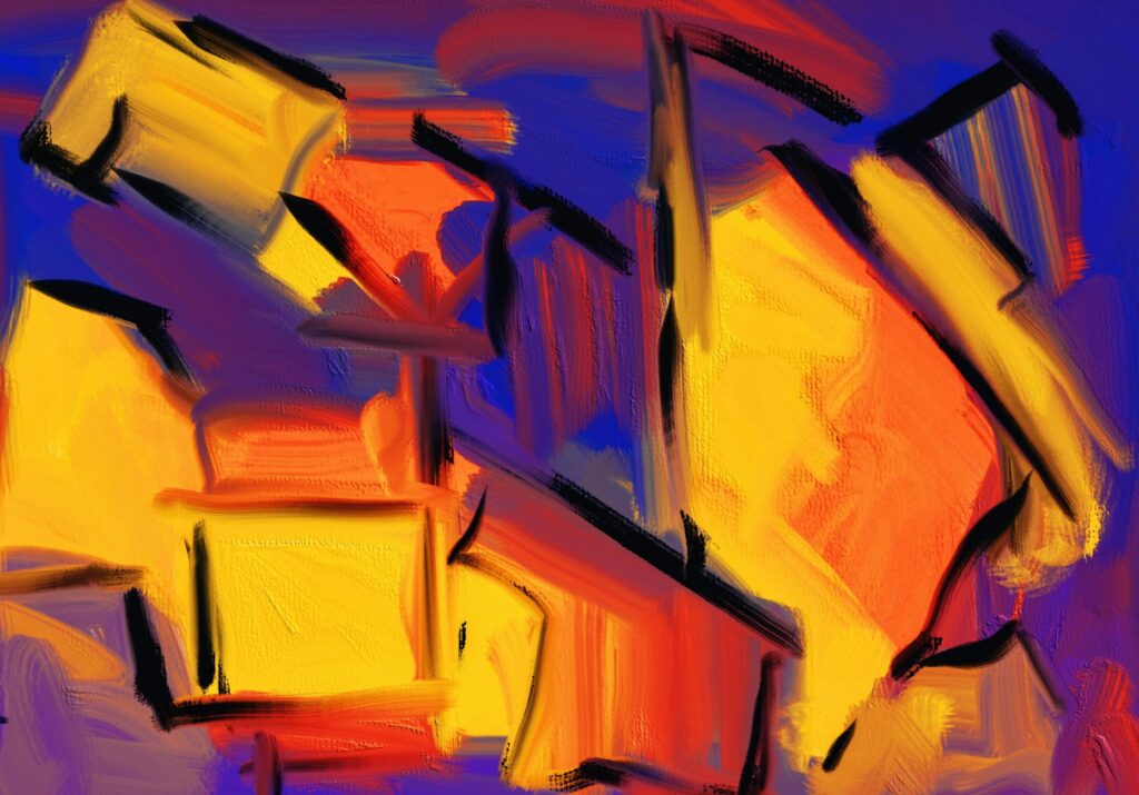 abstract strength innovation concept