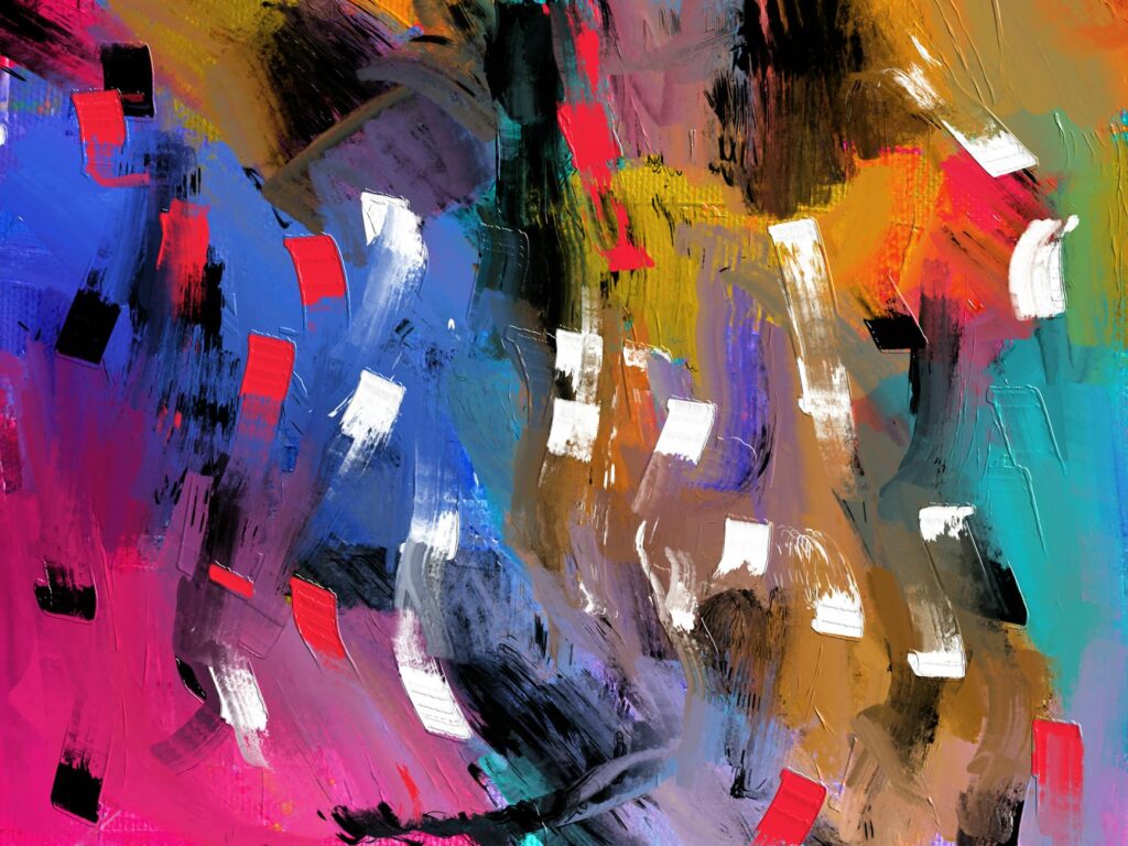 abstract AI art generation