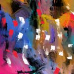 abstract AI art generation