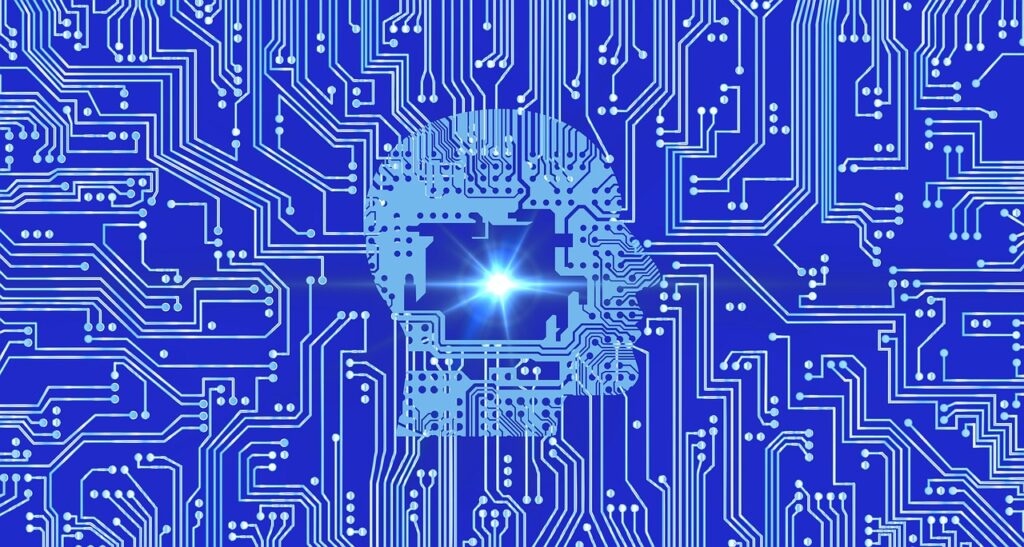 abstract technology network