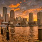 Boston Seaport skyline