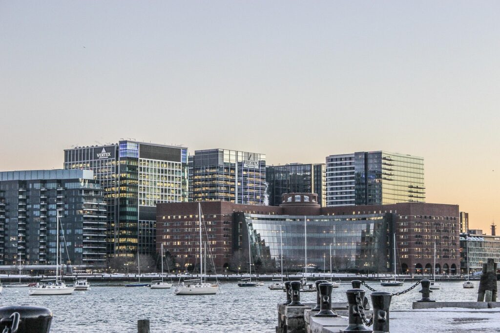 Boston Seaport waterfront