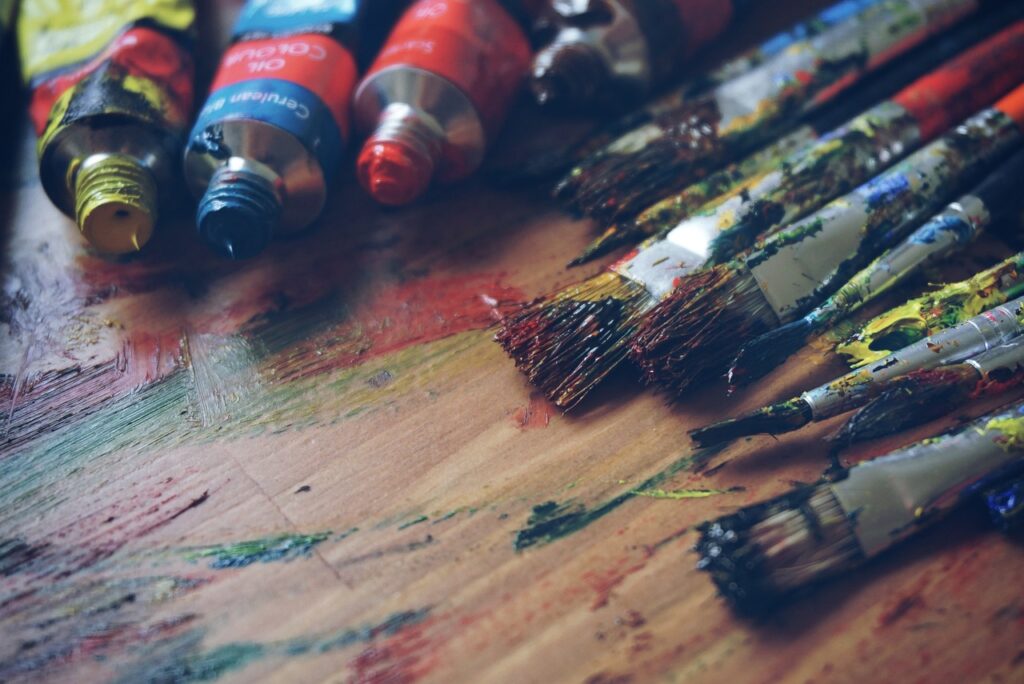 contemporary African art studio