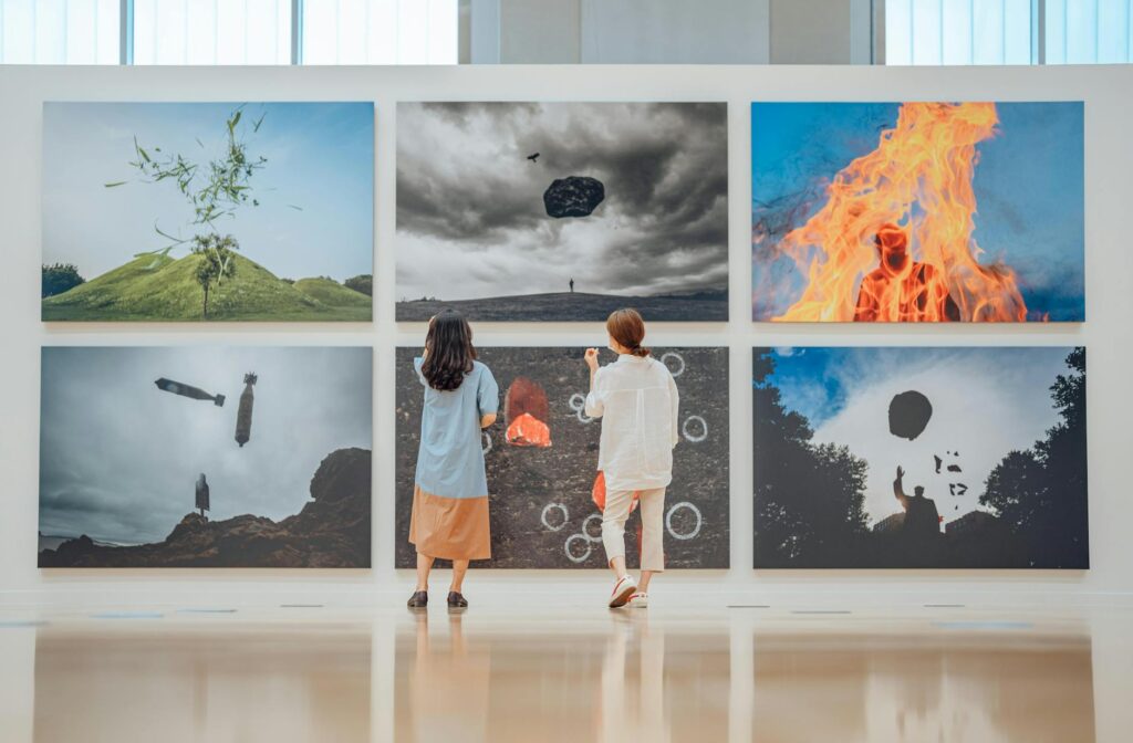 contemporary art exhibition