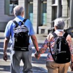 couple holding hands