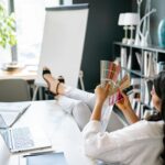 creative entrepreneur working