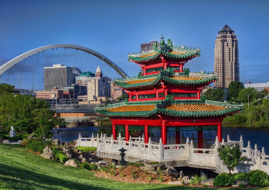 Des Moines skyline 2026