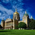 Des Moines skyline Iowa