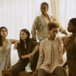 diverse contemporary art installation