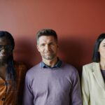 diverse people interacting future