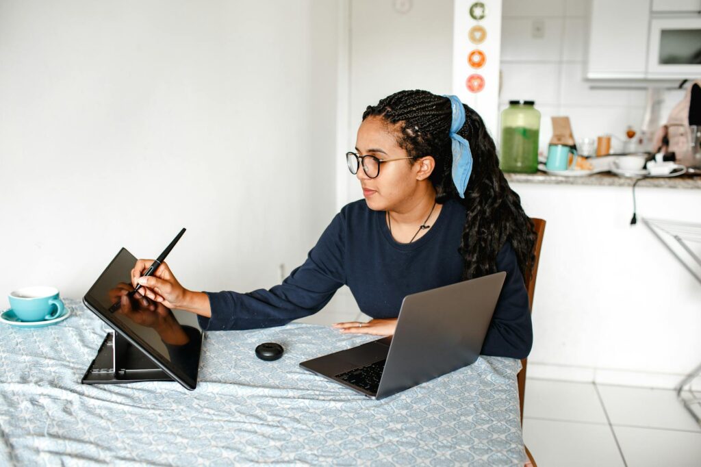 freelance artist working