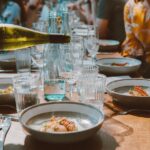 home gathering food