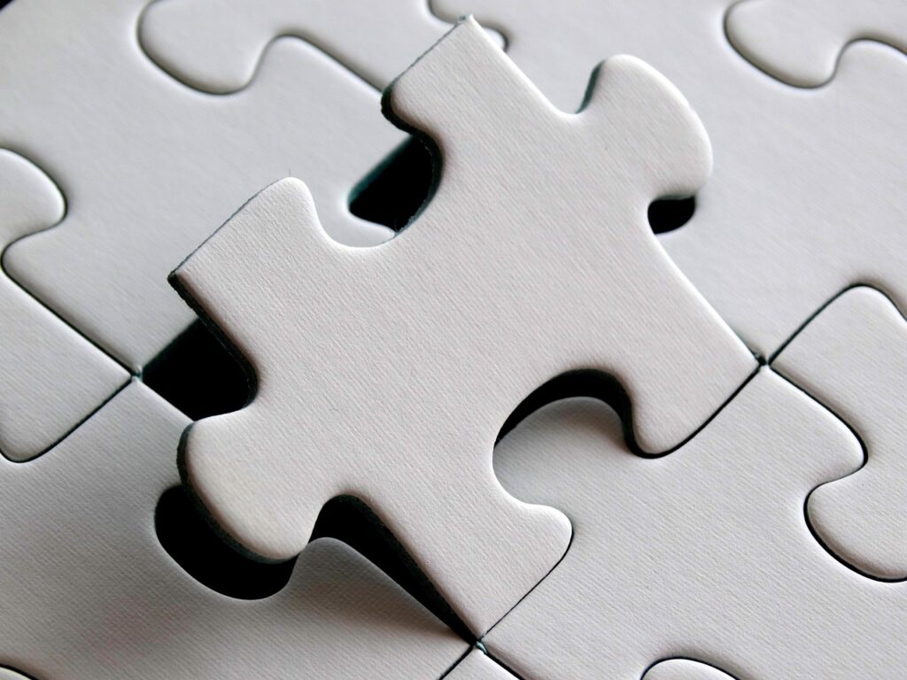 interconnected challenges concept