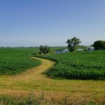 Iowa landscape Des Moines