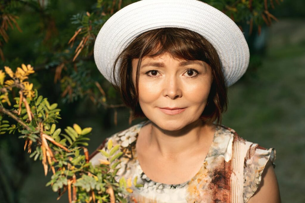 Irena Krzyżanowska abstract painting texture