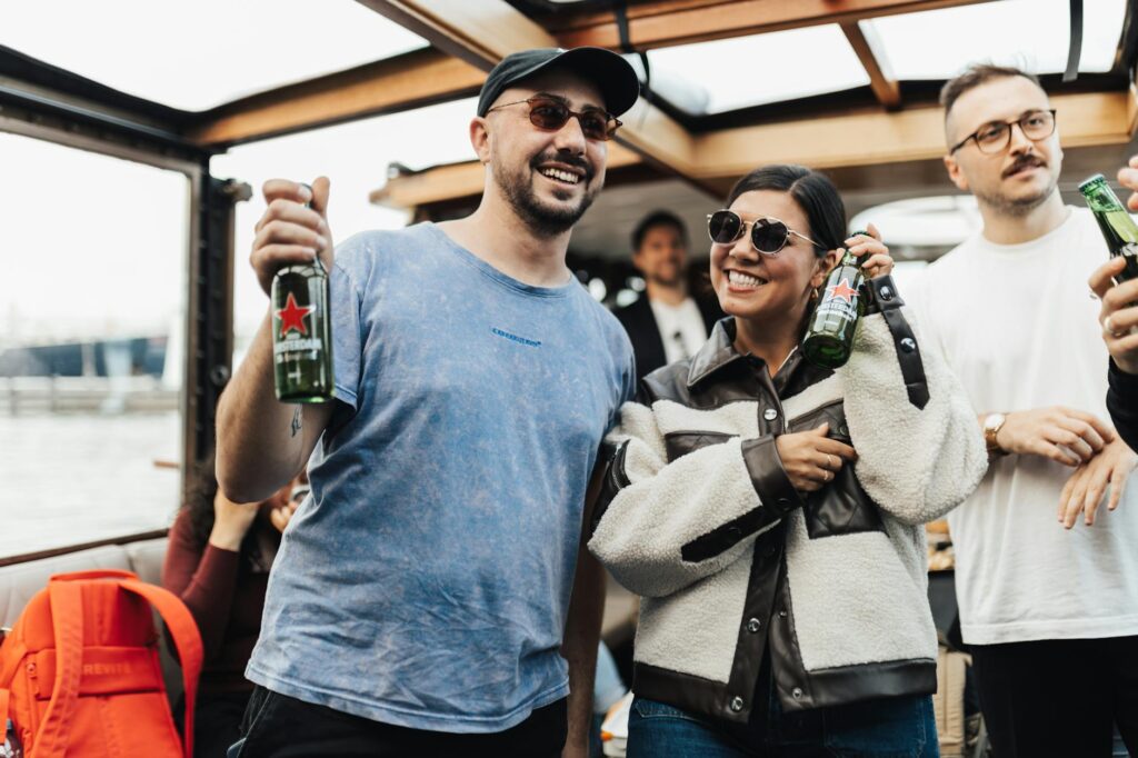 people enjoying a gathering