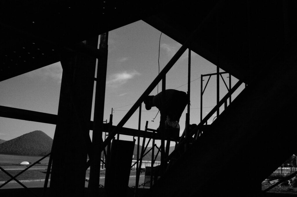 person building habits