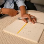 person planning future