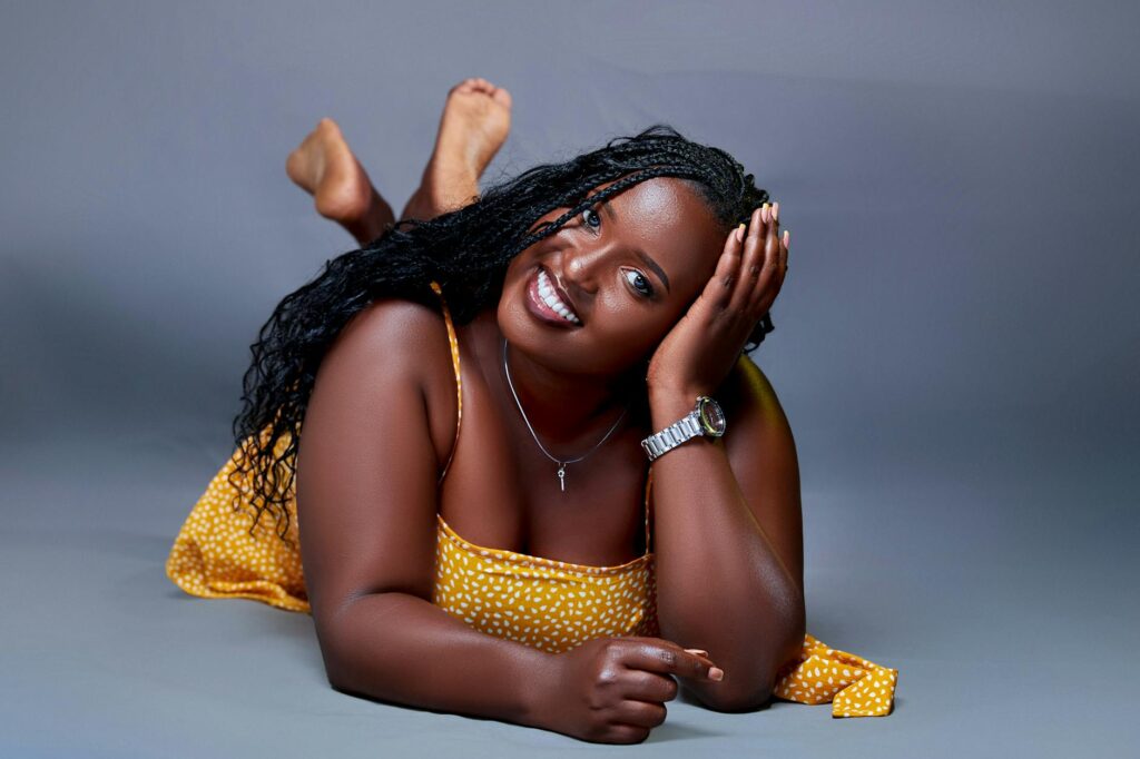 Precious Uwen Self portrait