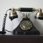 vintage telephone keypad