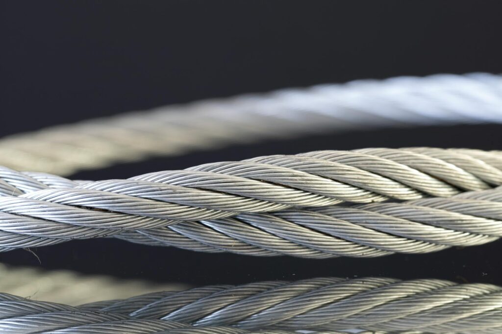 wire rope lubrication process