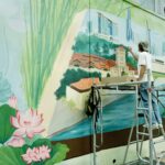 activist mural detail