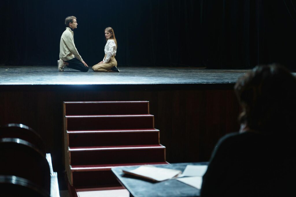 actor practicing stanislavski method