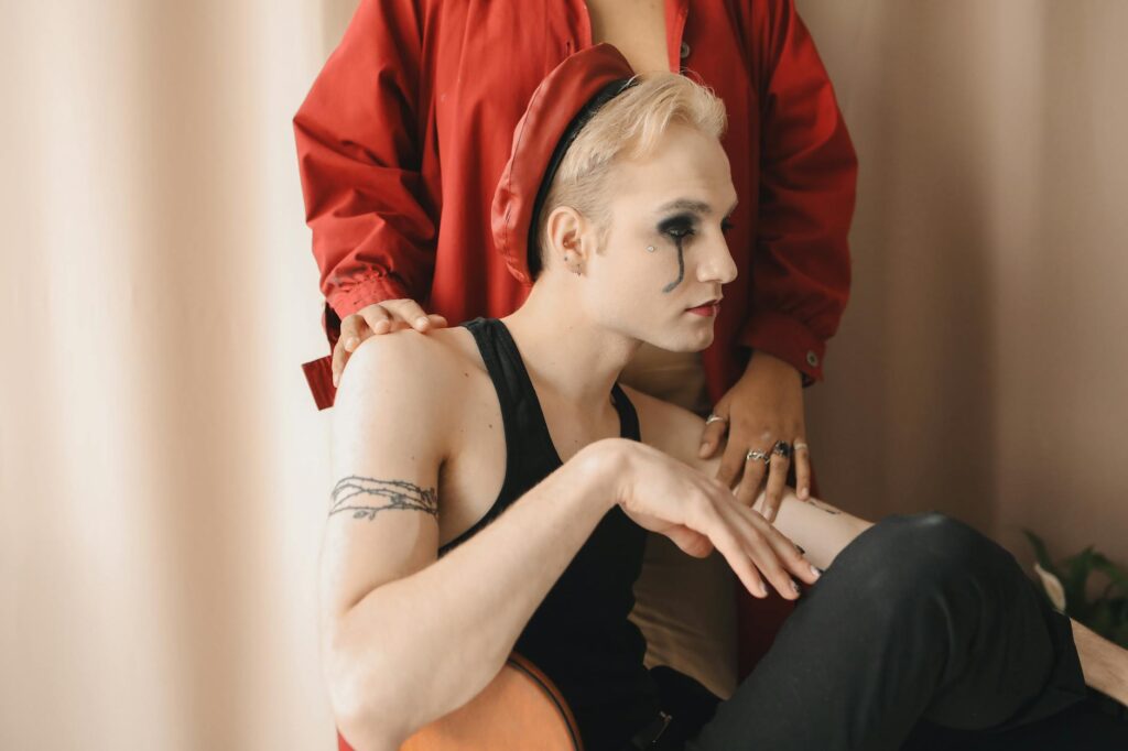 androgynous fashion models