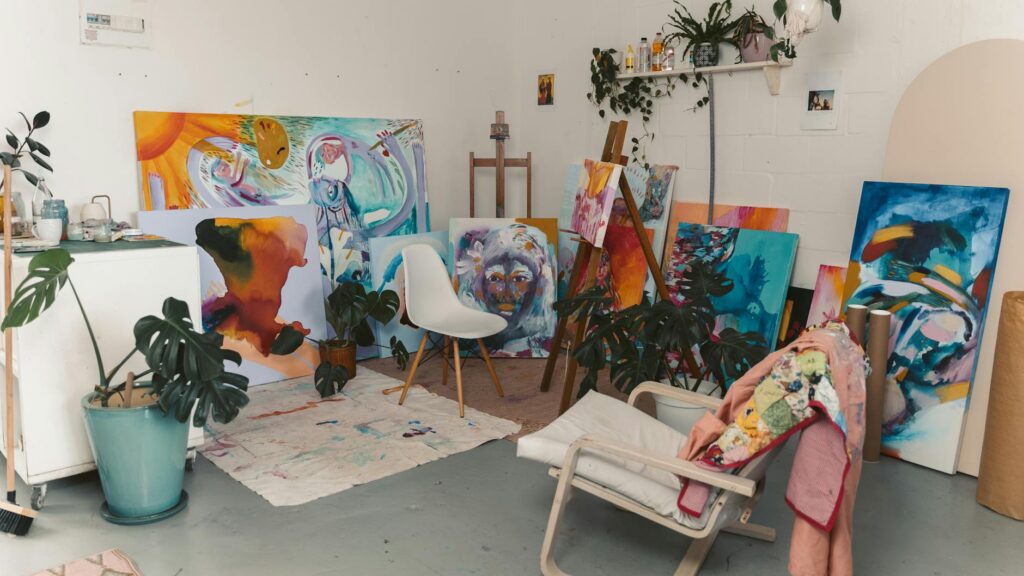 artist studio interior