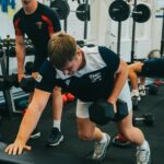 athlete training session