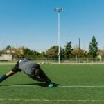 athlete undergoing physical therapy