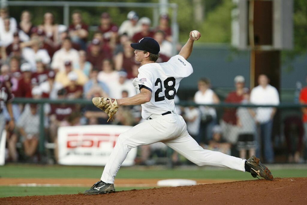 baseball pitcher arm rehab