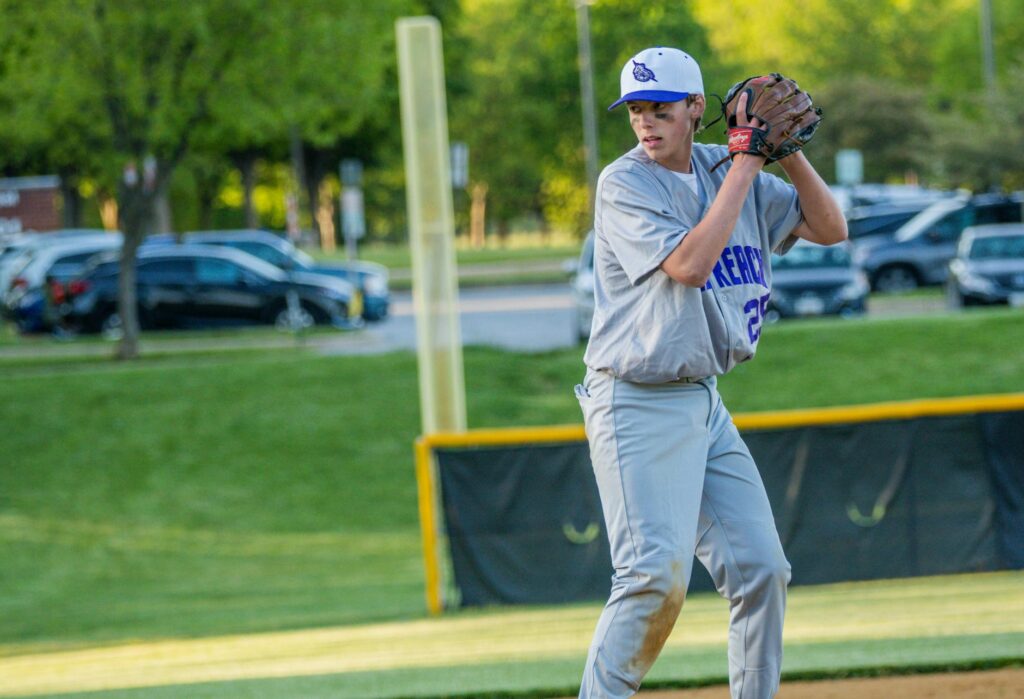 baseball pitcher focus