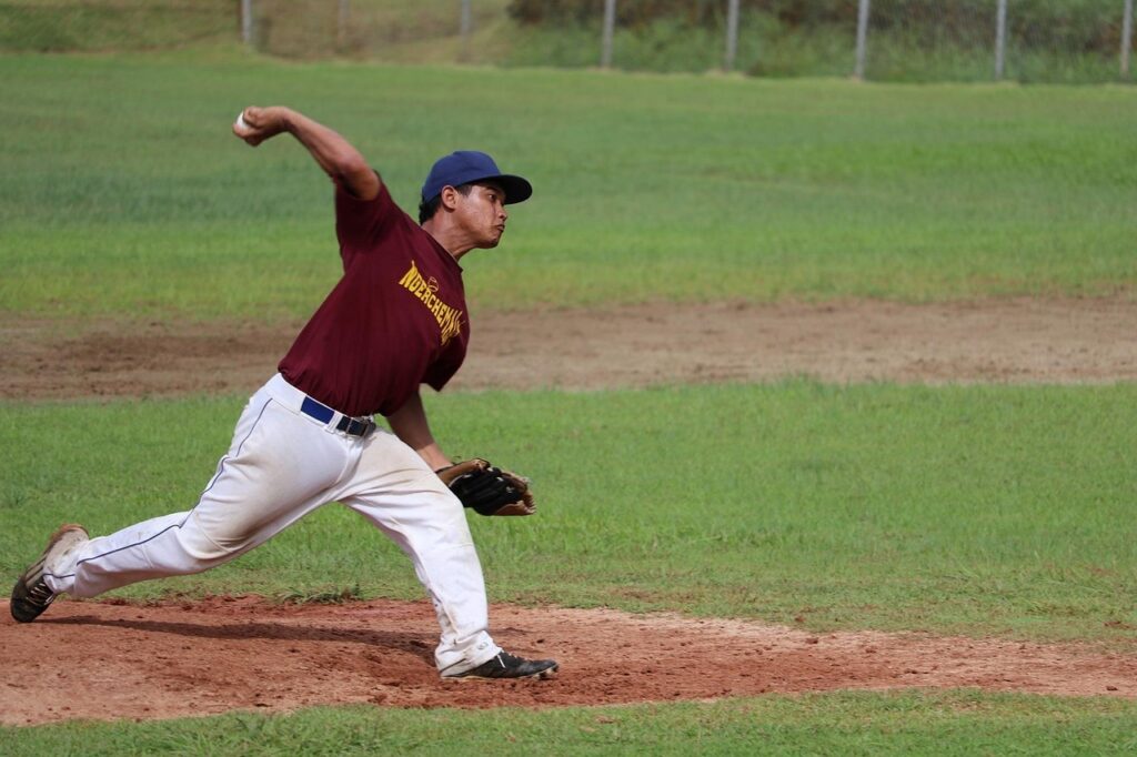 baseball player arm rehab