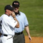 baseball scout watching player
