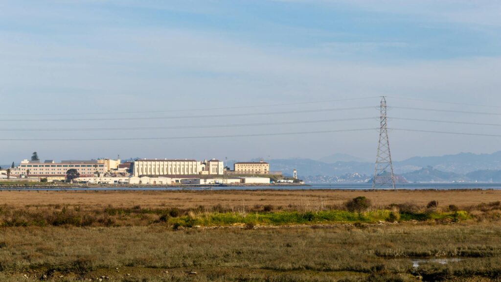 California courthouse or prison elder