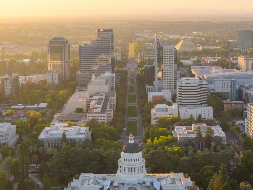 California state capitol building
