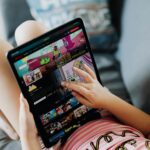 child using tablet privacy