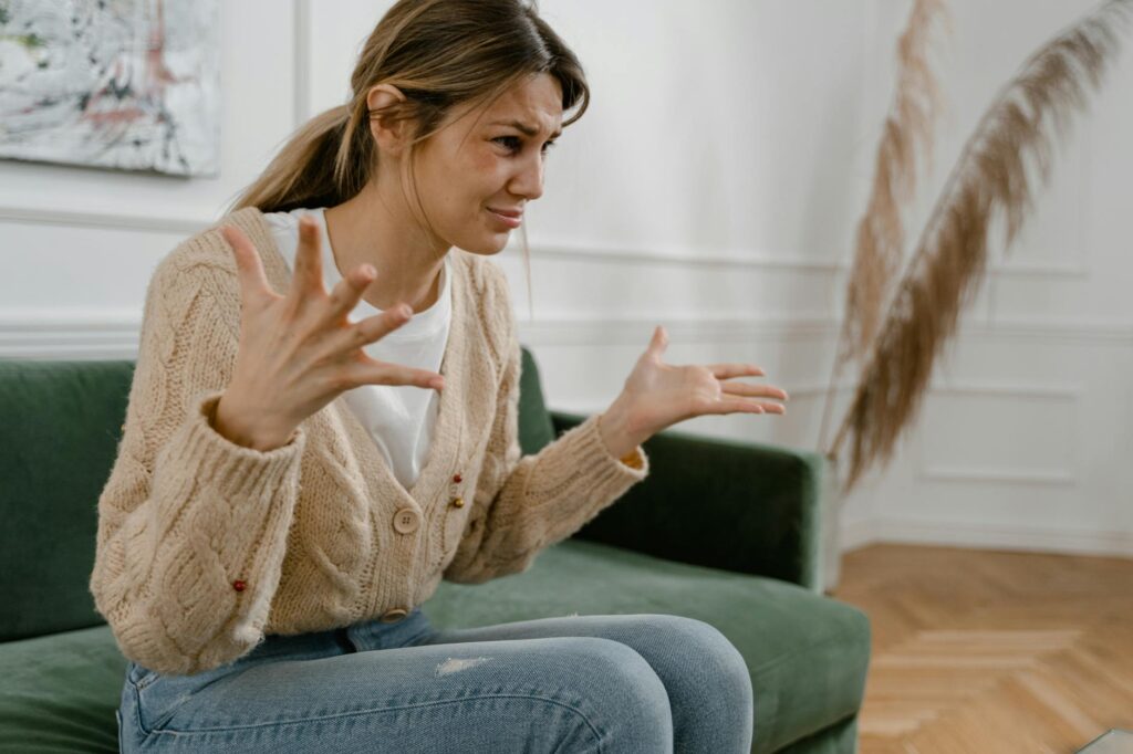 childhood trauma adult behavior illustration