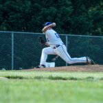 college baseball player signing scholarship