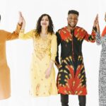 diverse group of people engaging with a blog