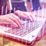 diverse people using technology