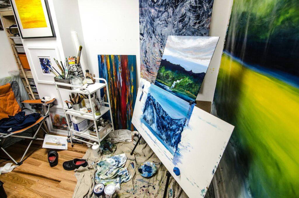 emerging artist studio