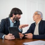 family discussing digital charter