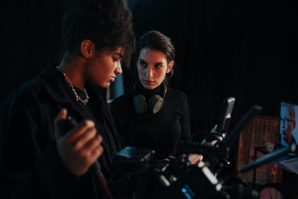 filmmakers discussing ethics