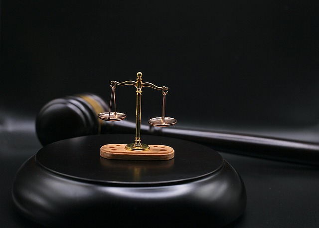 Gavel and law books on a judge's desk