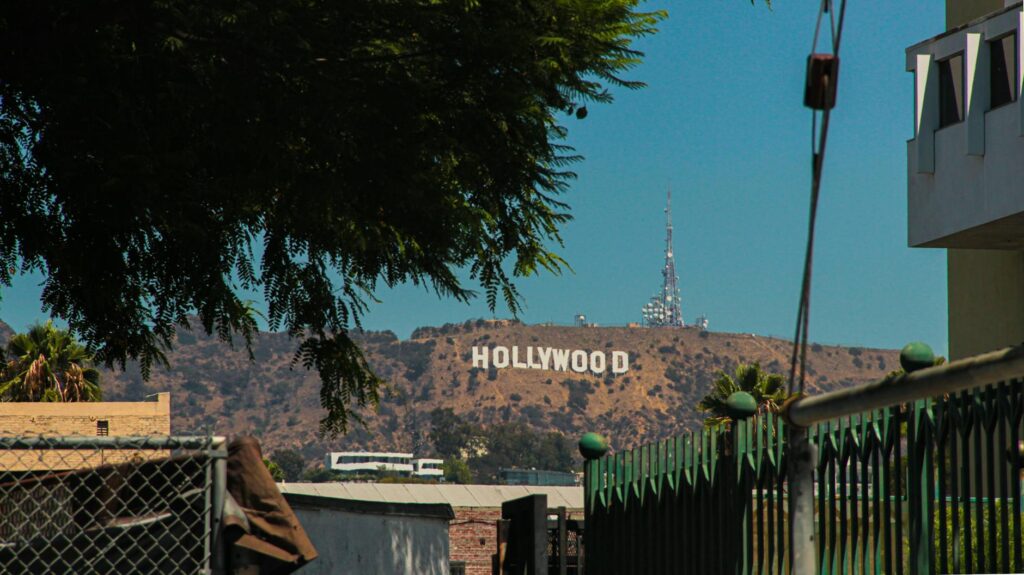 Hollywood film set British actors