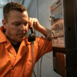 inmate participating in vocational training