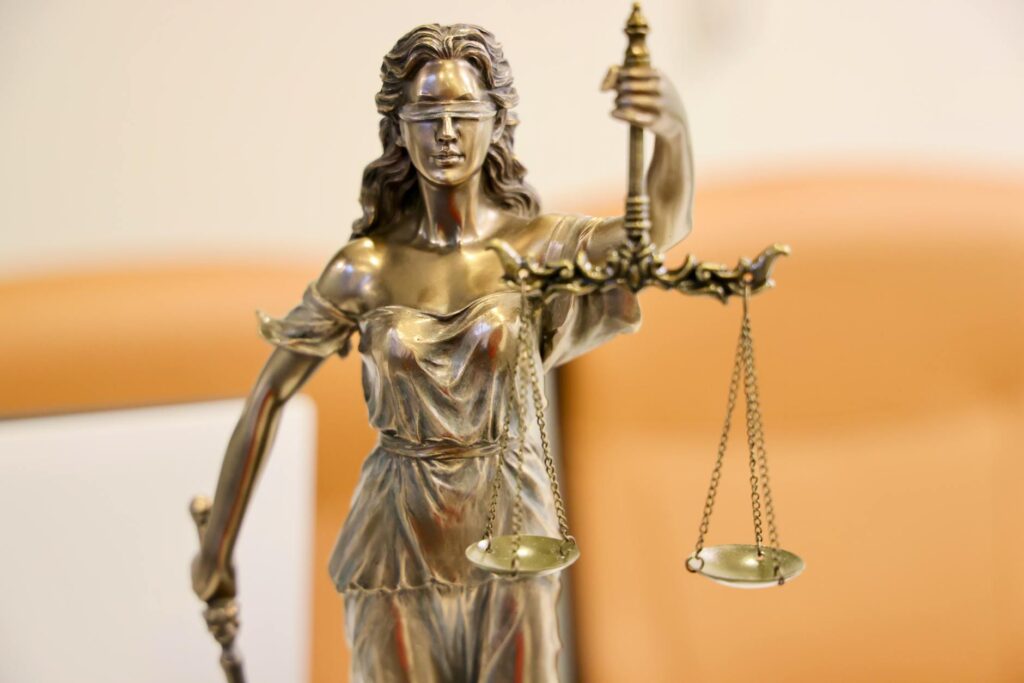 justice scales modern