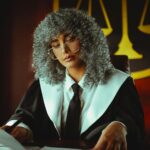 lawyer in courtroom
